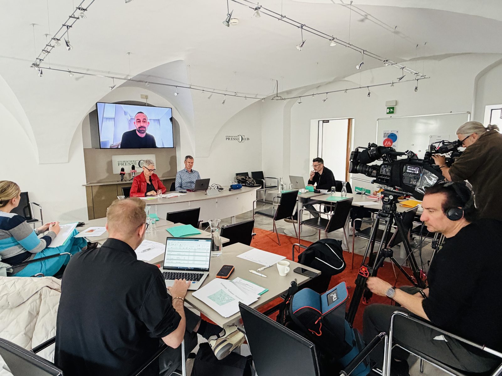 Pressekonferenz von JUST FAIR im Steirischen Presseclub
